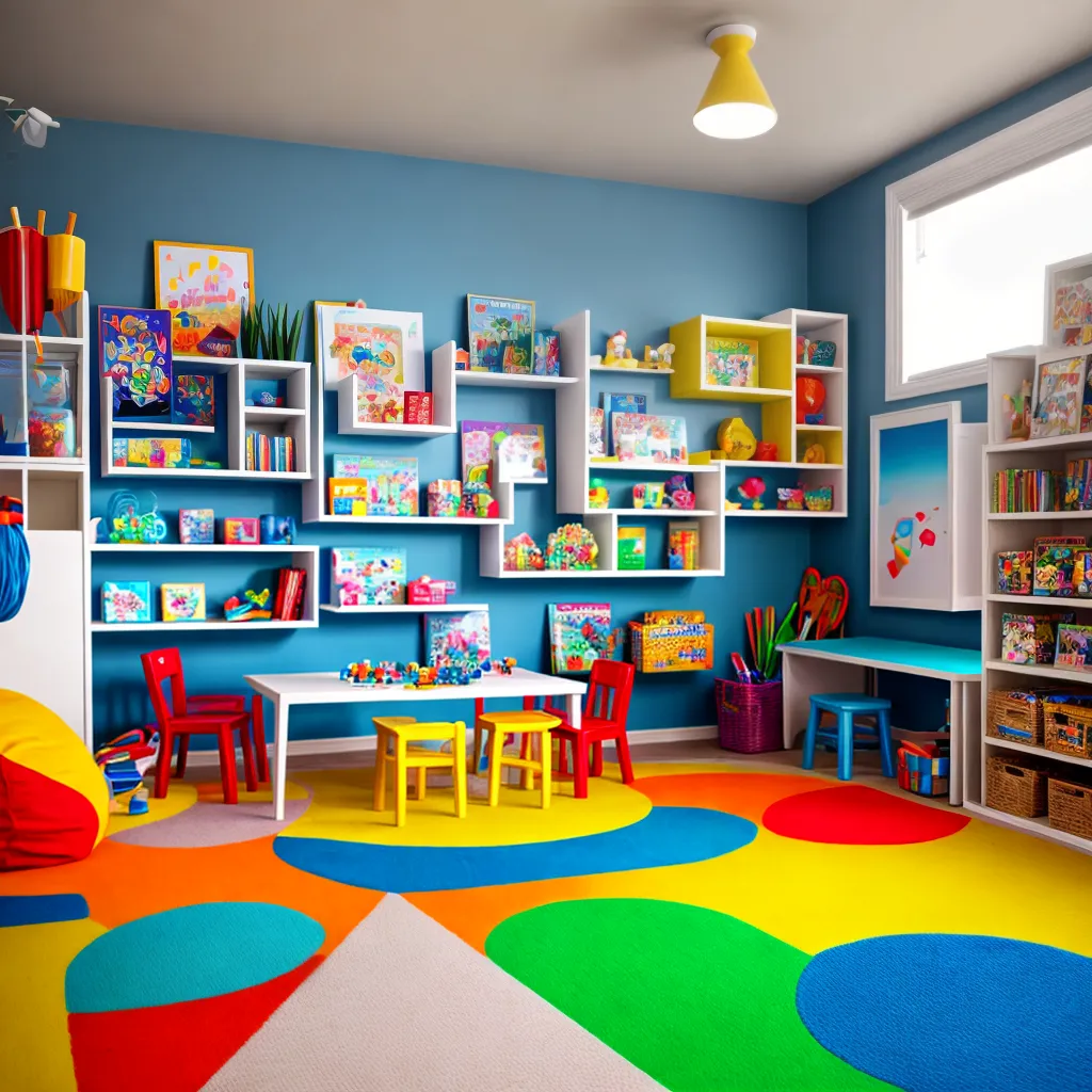 brinquedoteca colorida educativa escola