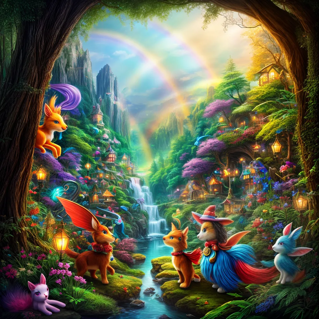 brinquedoteca magica floresta animais fantasias