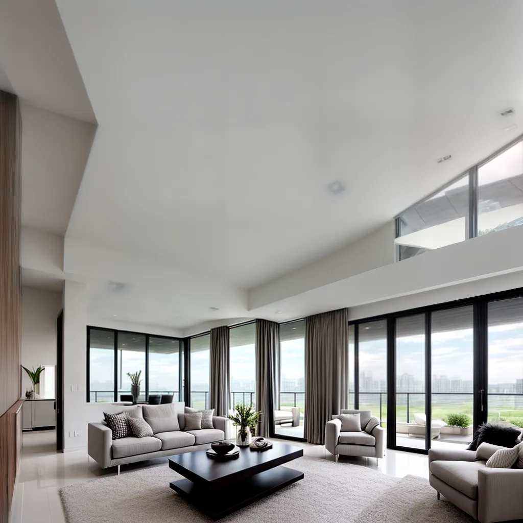 sala contemporanea elegante sofisticada
