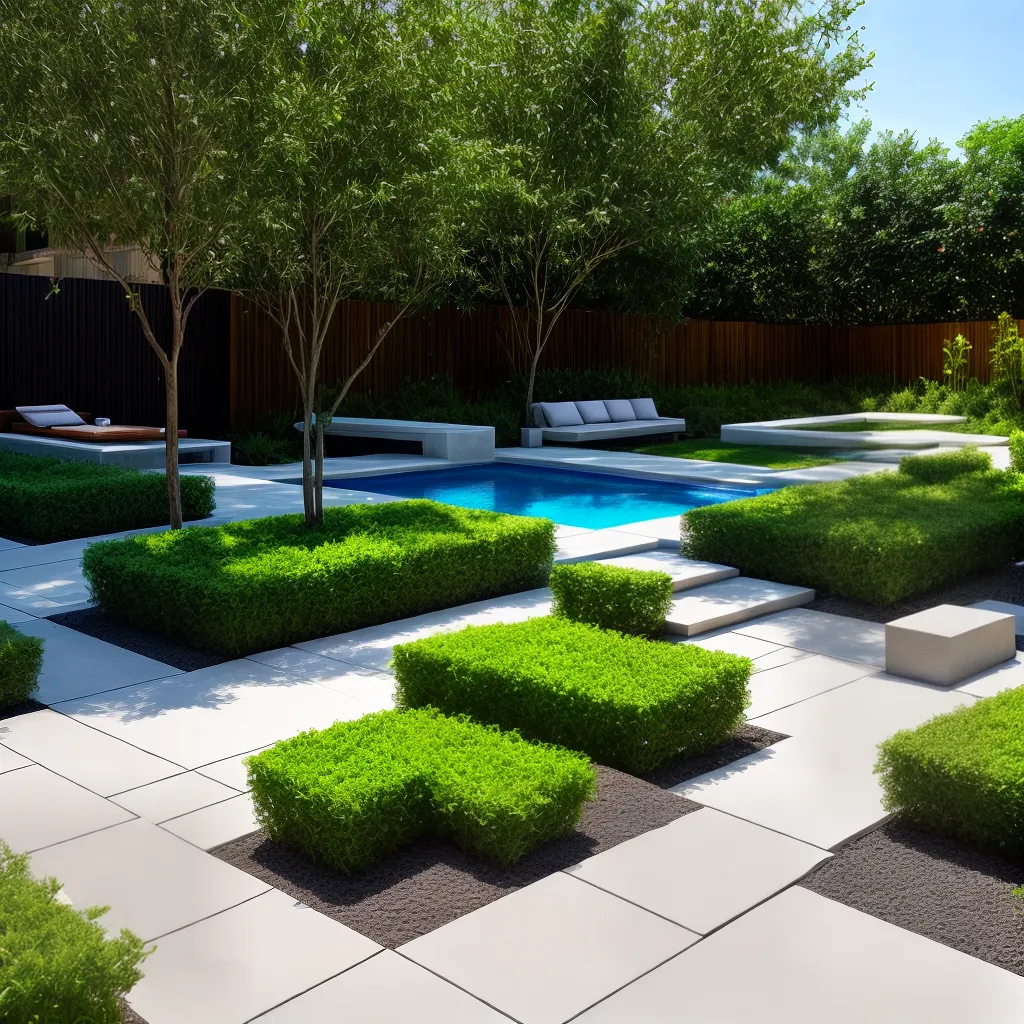 espaco externo pavers sustentabilidade verde