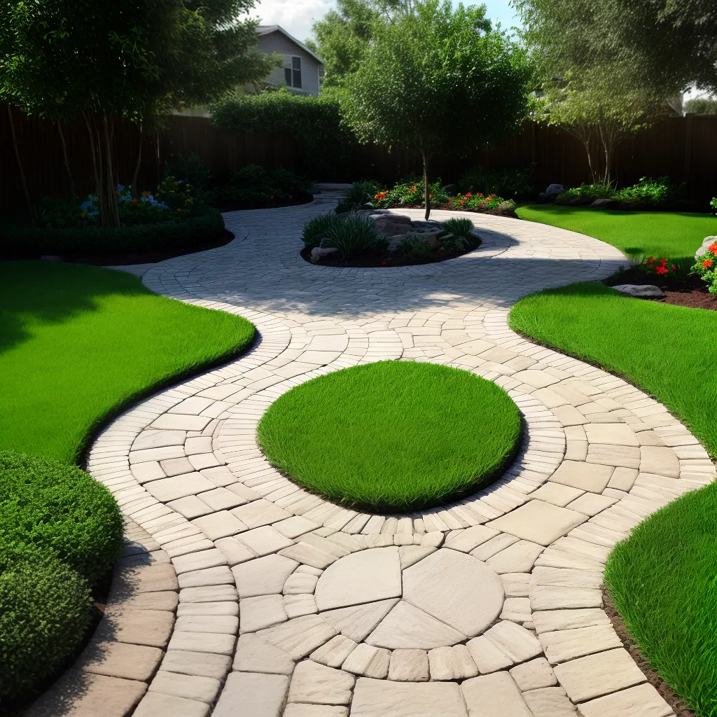 caminho ecologico pavers verde