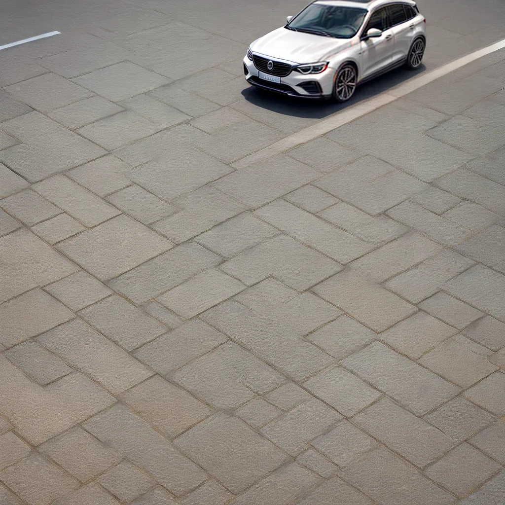 estacionamento pavers intertravados carros