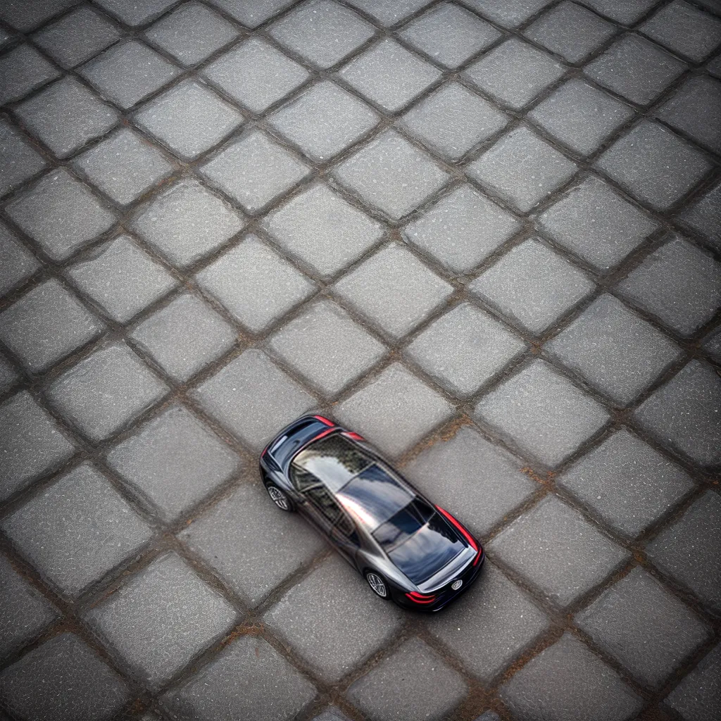 estacionamento pavers concreto cinza