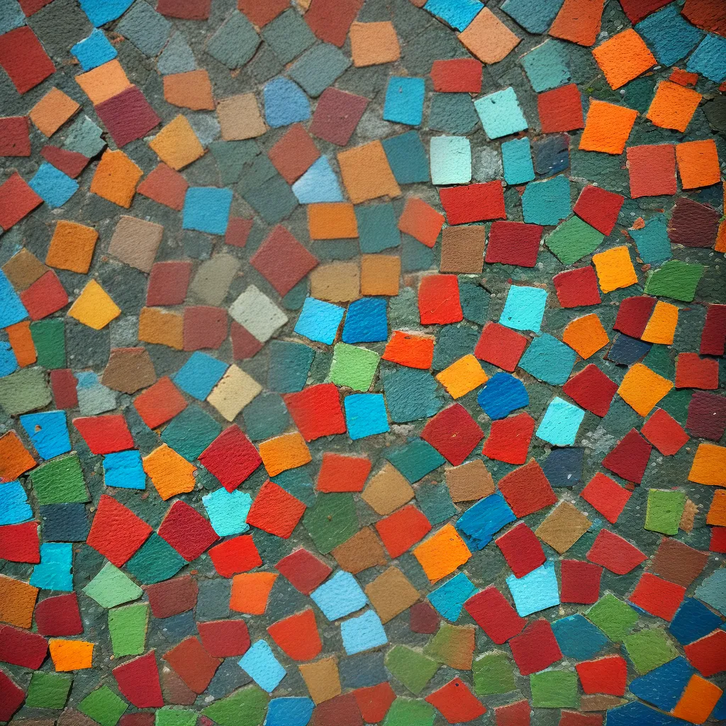 pavimento intertravado colorido criativo