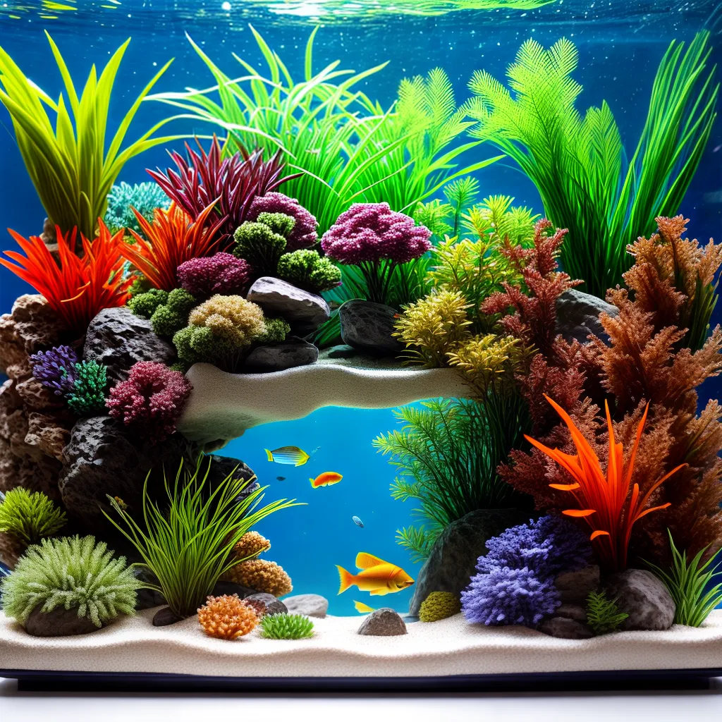 crianca montando aquario cartolina