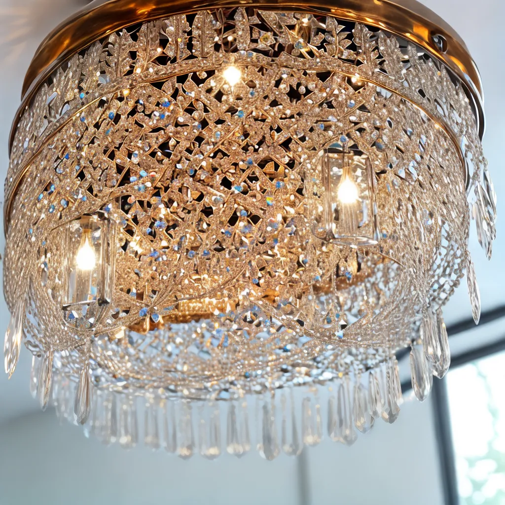 pendente cristal luxo brilho