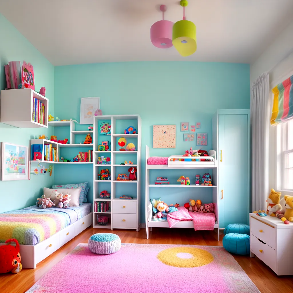quarto infantil luzes coloridas 1 quarto infantil luzes coloridas 1
