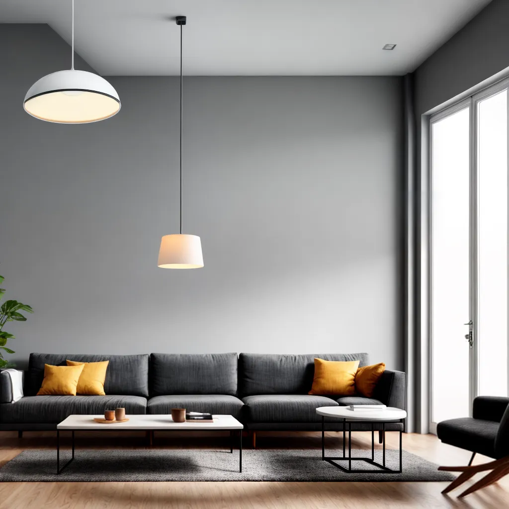 sala estar luzes pendentes ambiente