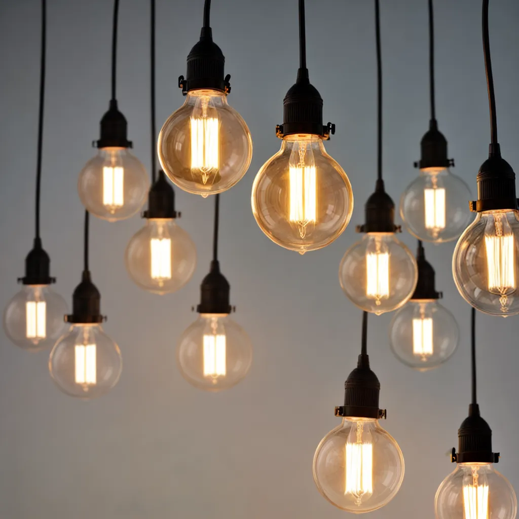 pendente variedade lampadas iluminacao