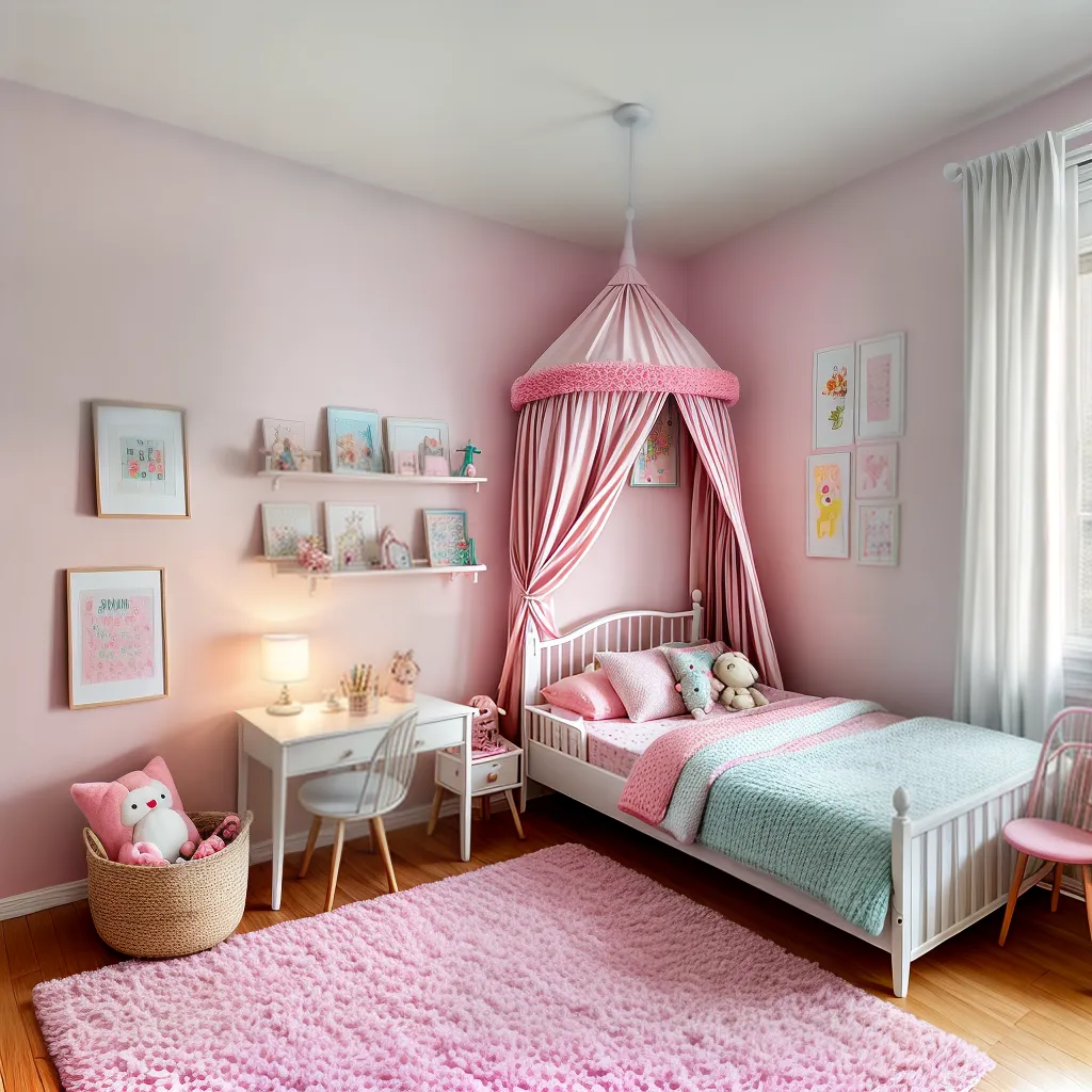 quarto infantil fofo luzes fadas 1