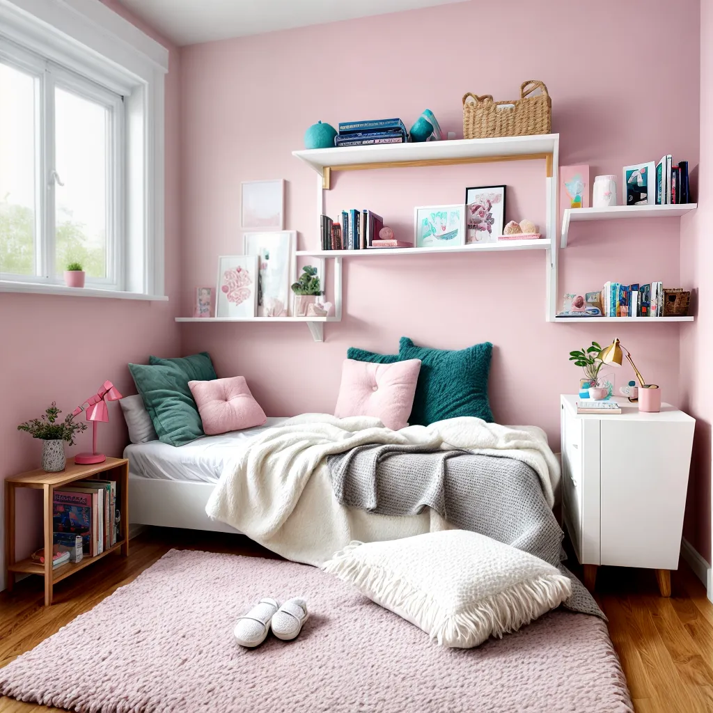 quarto infantil fofo cores pastel