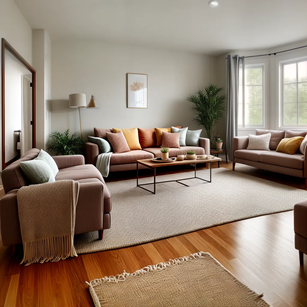 sala terracota sofa acochegante