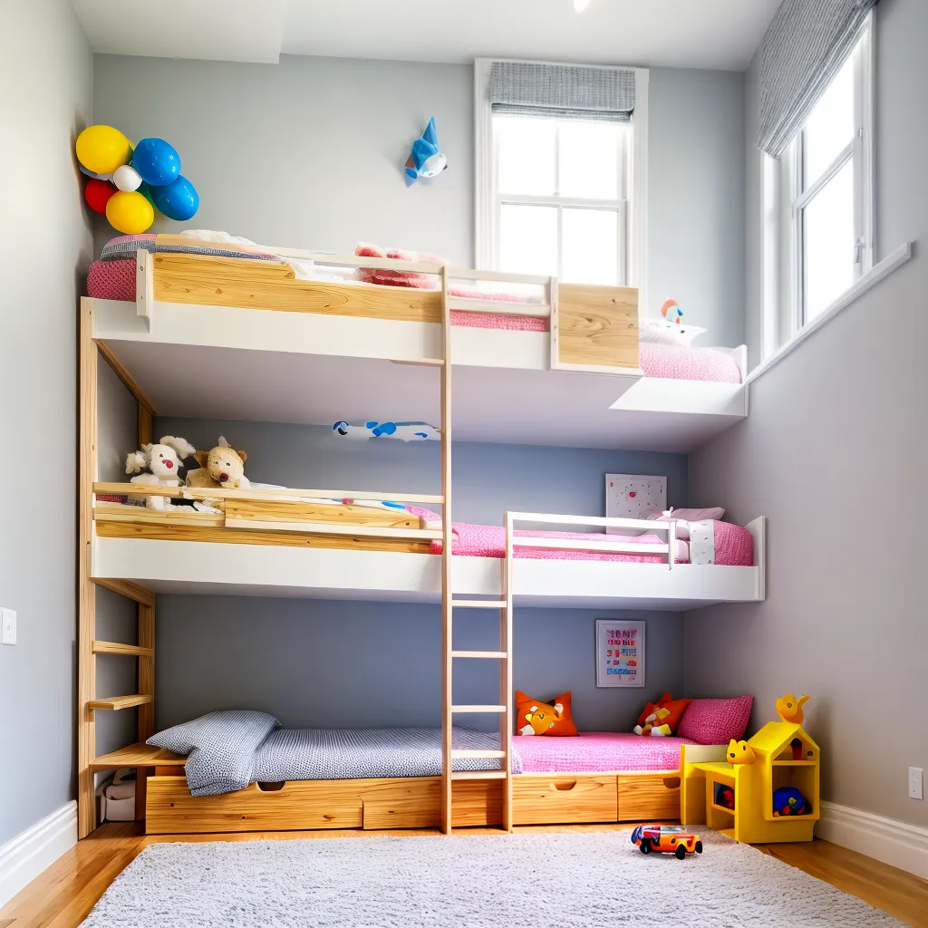 quarto infantil bicama divertida