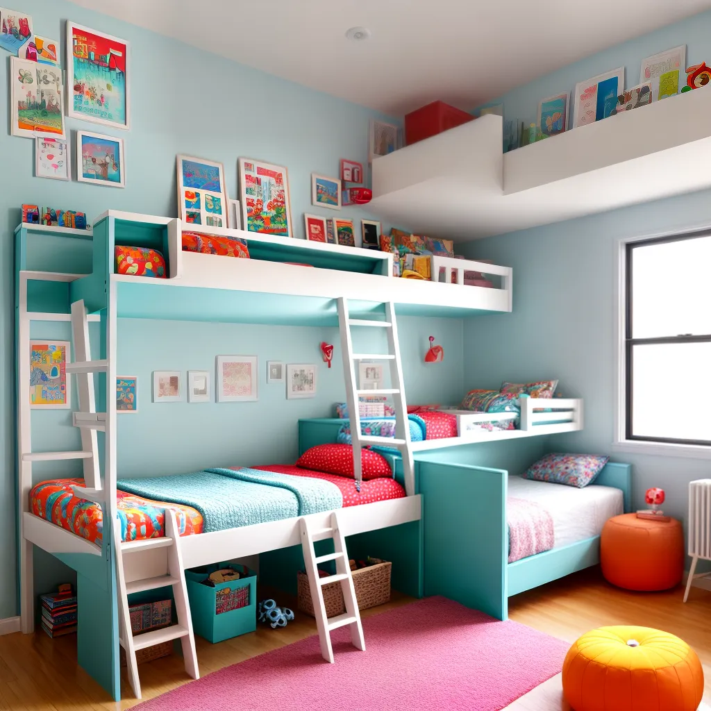 quarto infantil beliche colorido 3