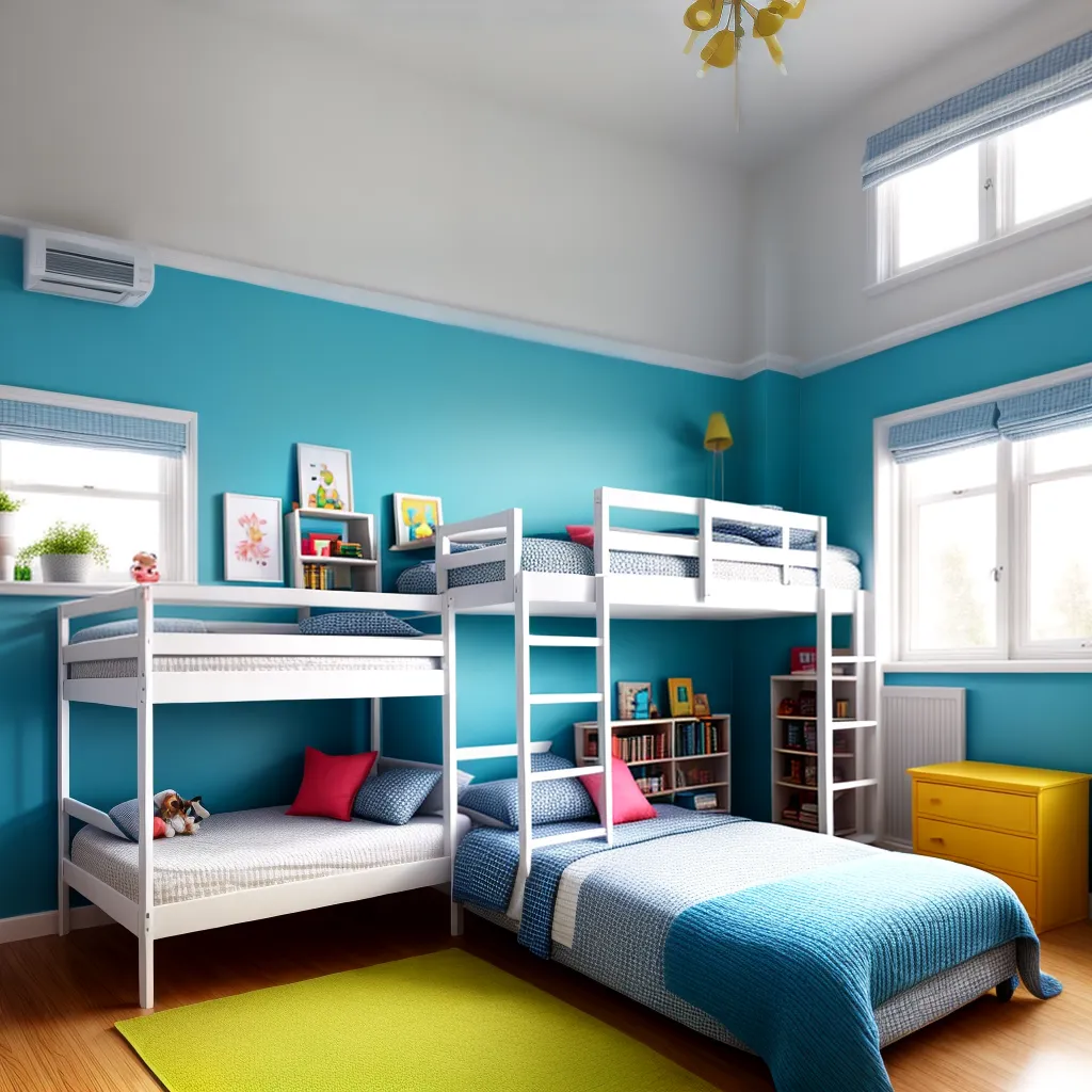 quarto infantil beliche alegre