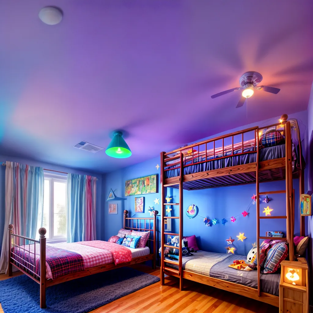 quarto infantil beliche castelo