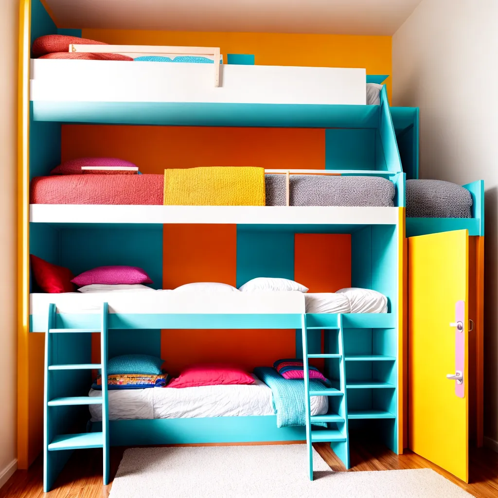 quarto infantil beliche colorido 5
