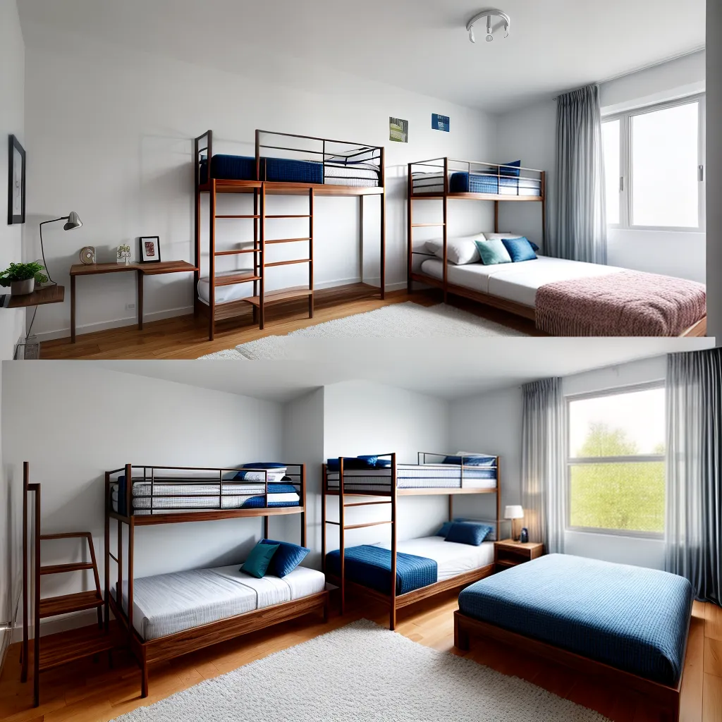 quarto moderno beliche colorido 2