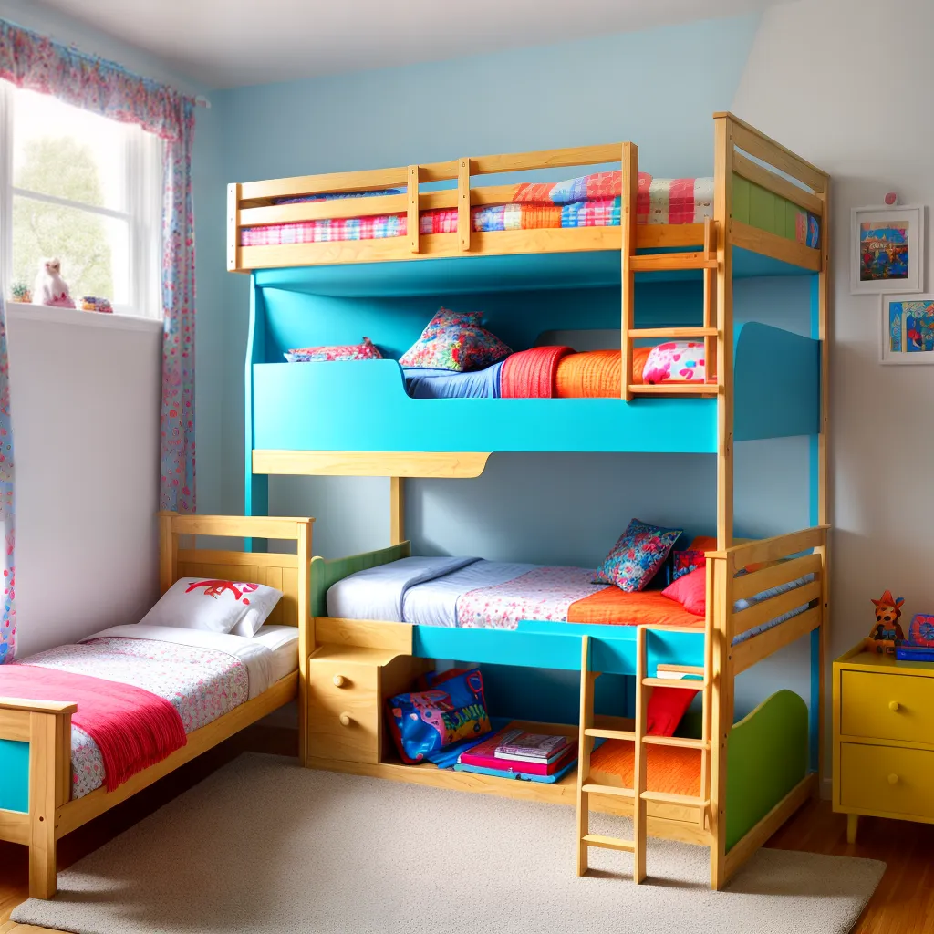 quarto infantil beliche colorido 6 quarto infantil beliche colorido 6