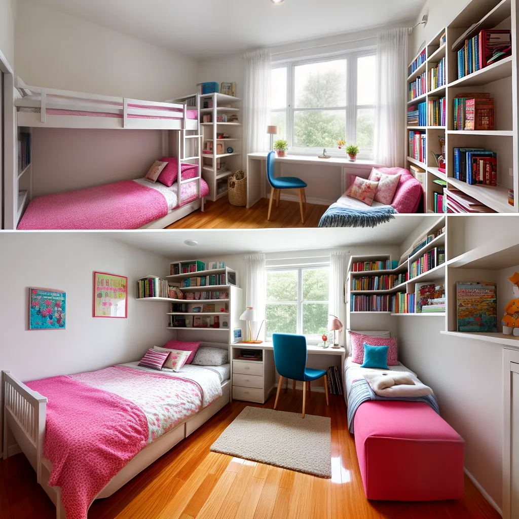 quarto acochoado beliche luzes magicas
