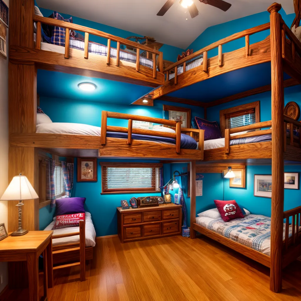 quarto infantil navio pirata