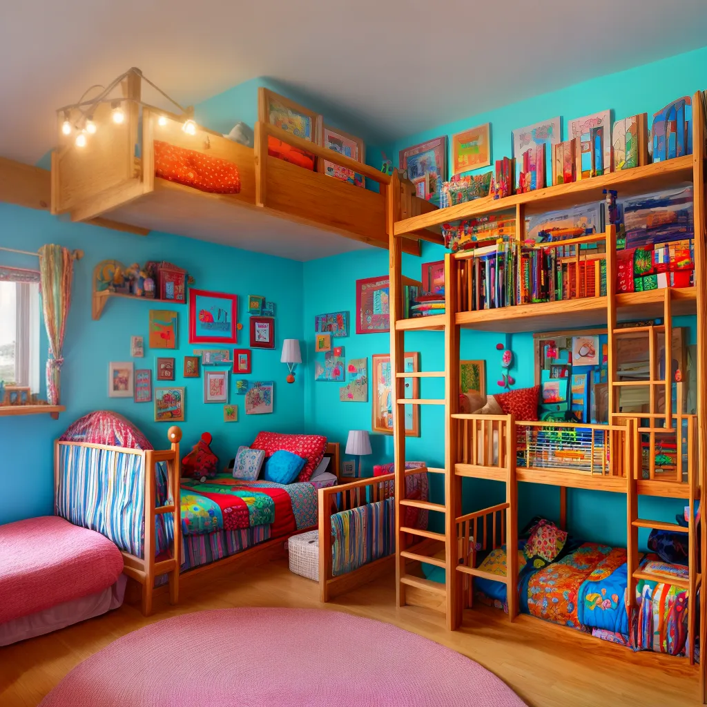 quarto infantil castelo beliche