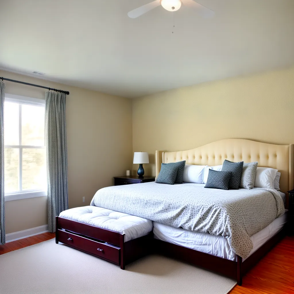 quarto hospedes cama trundle decorado