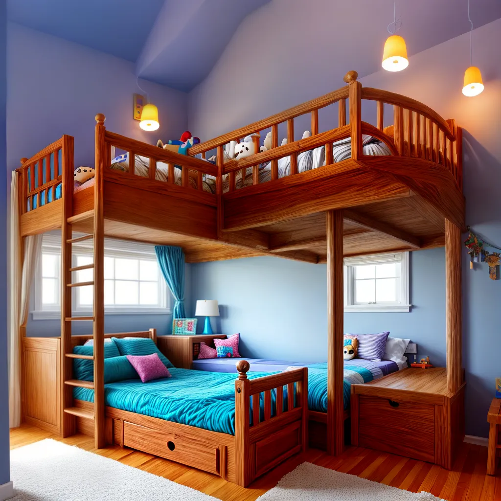 cama beliche tematica infantil