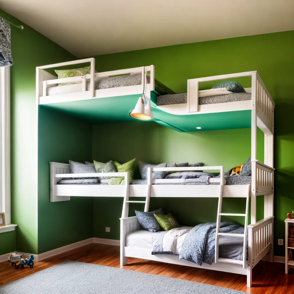 cama beliche jungle infantil
