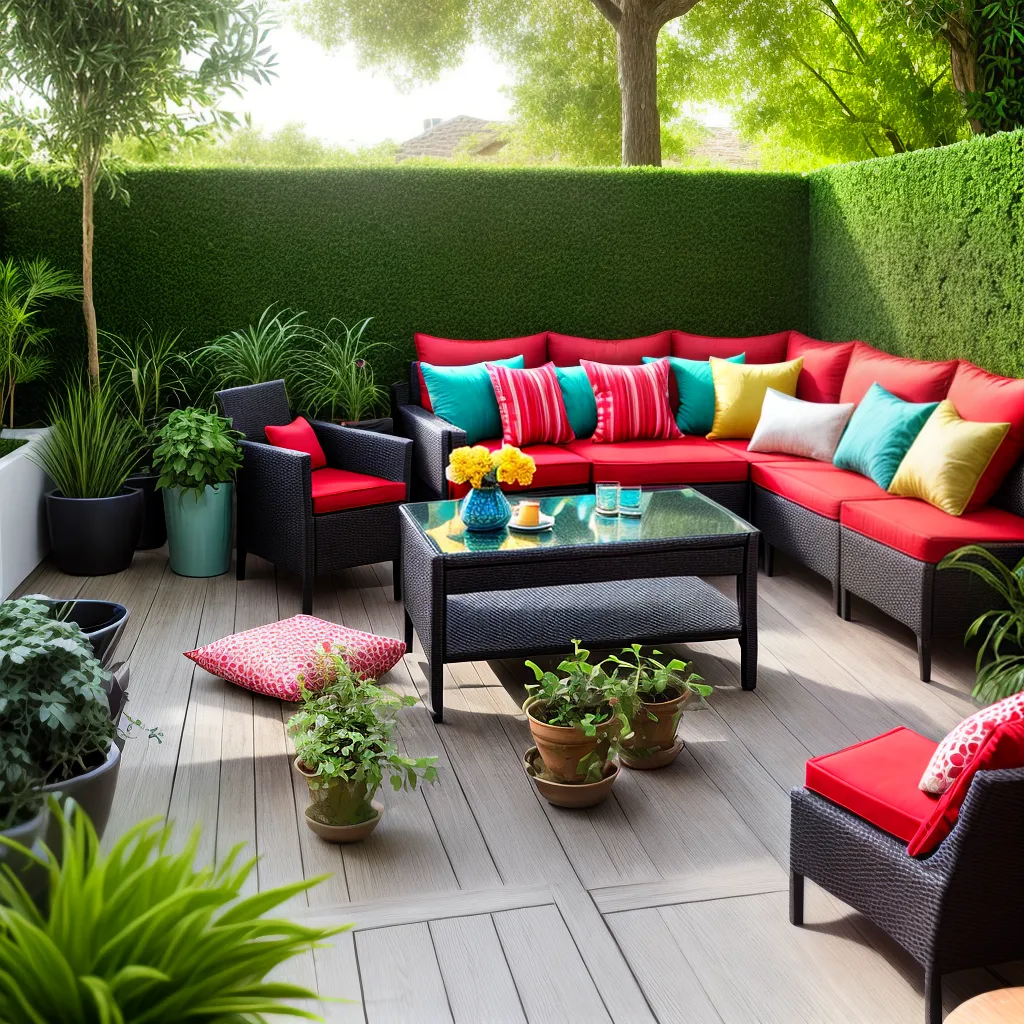 sala estar trellis estilosa confortavel
