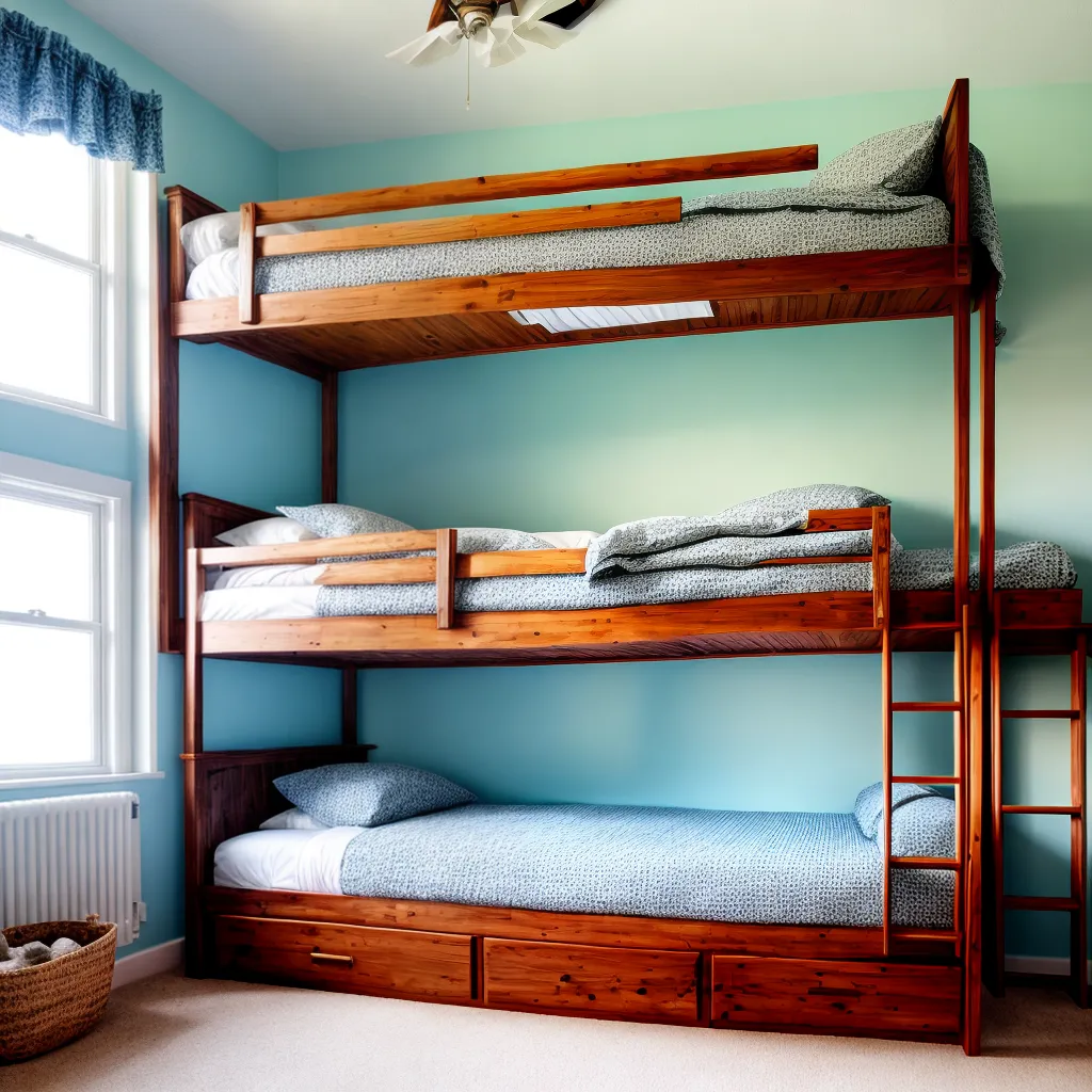 quarto acoledor triplo beliche decorado