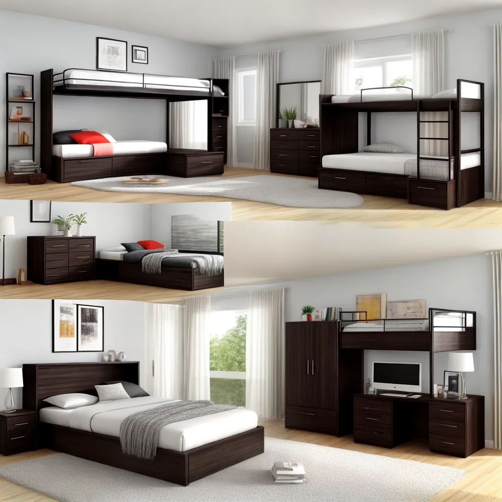 beliche triplo sofa moderno