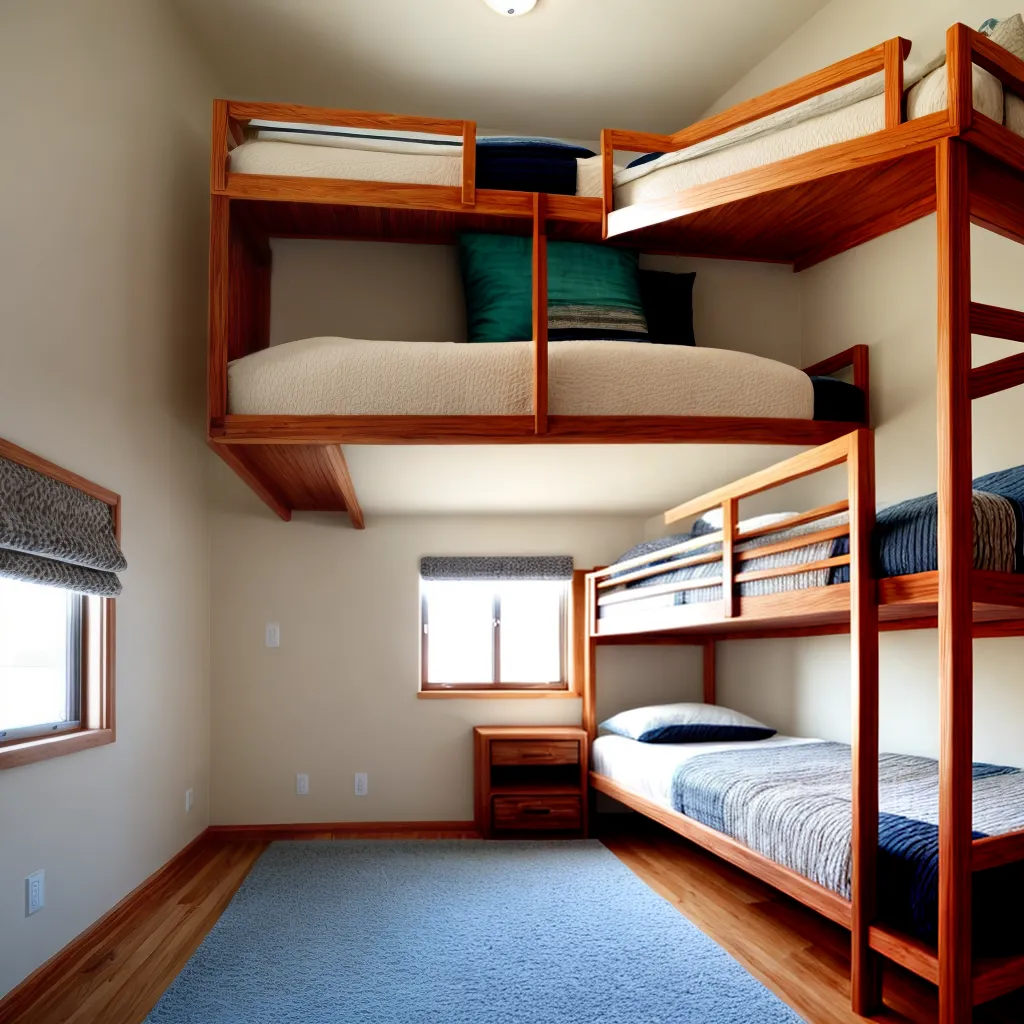 quarto compacto beliche triplo