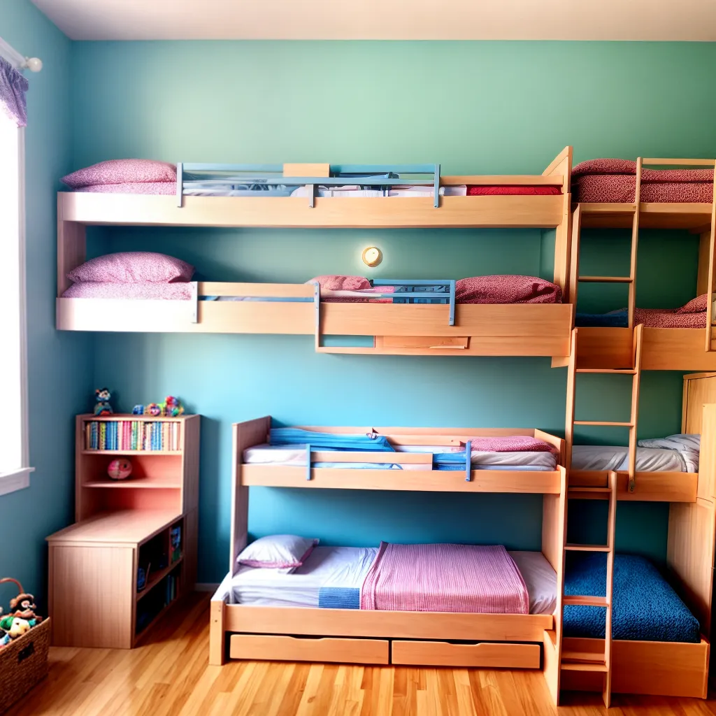 quarto infantil beliche triplo atividades