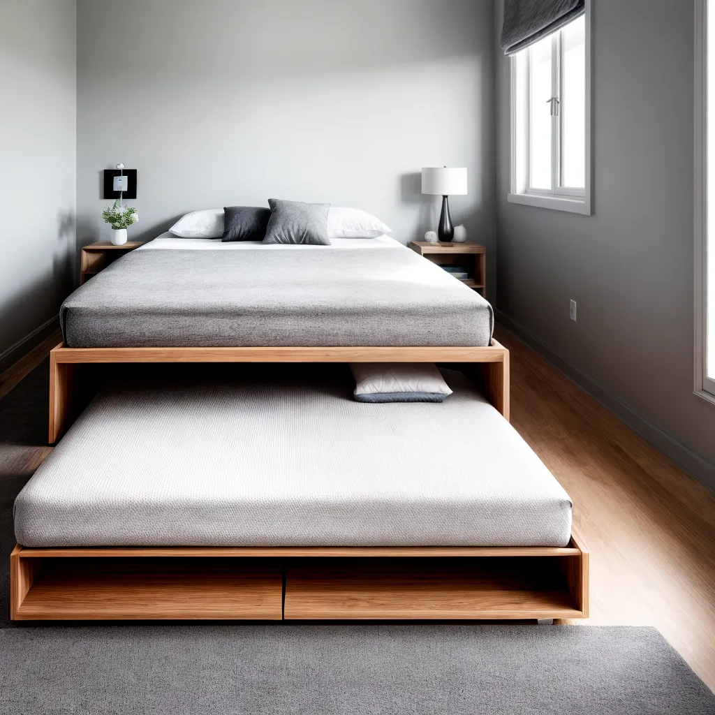cama trundle moderna ecologica