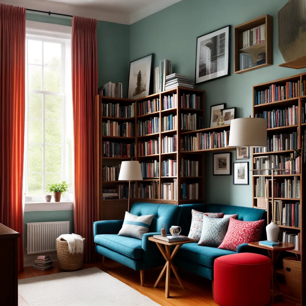 cantinho leitura sol armchair livros