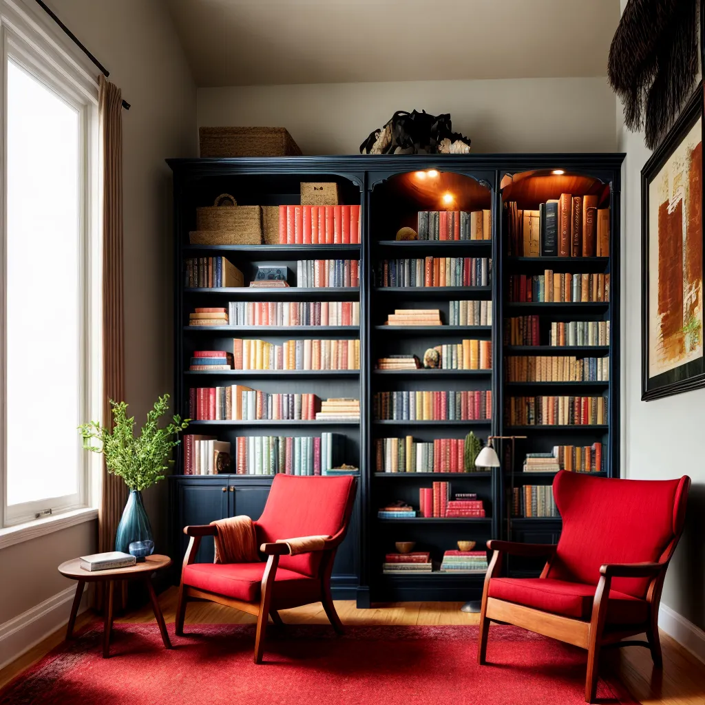 biblioteca acochegante livros decoracao