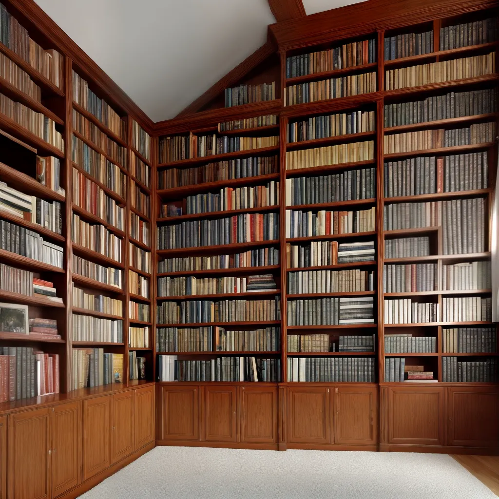 biblioteca acolhedora livros cores harmonia