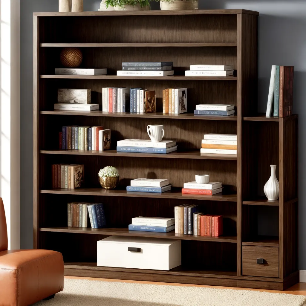 estante organizada livros leitura