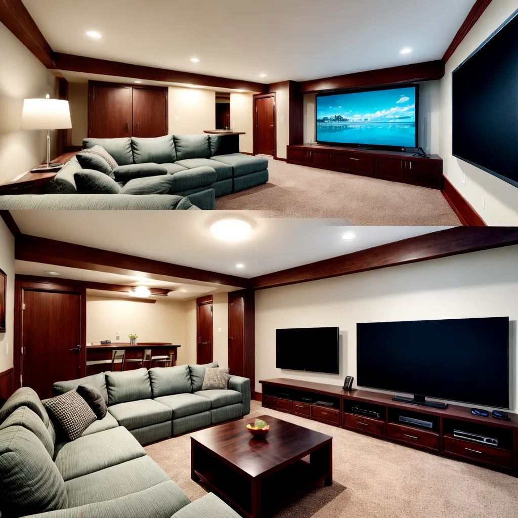 sala cinema tv poltronas luzes