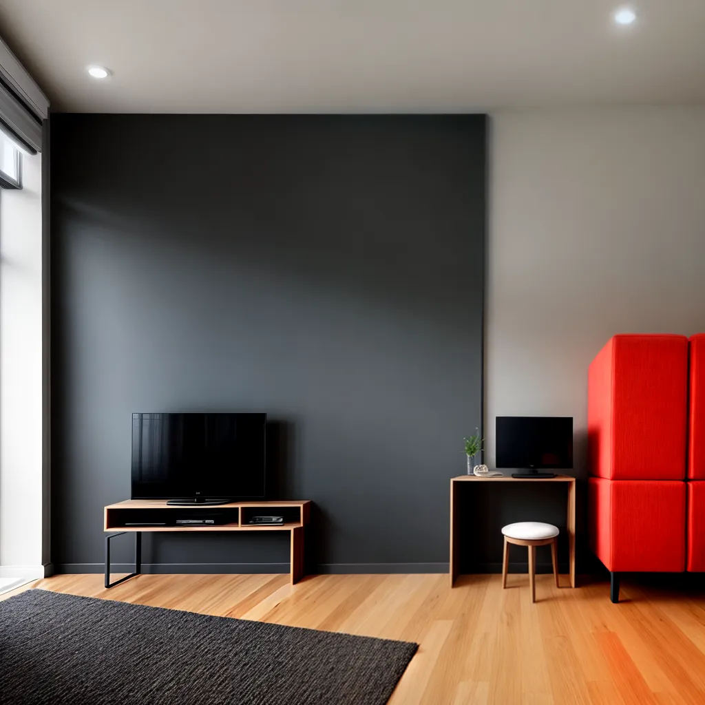 cinema casa painel acustico tapete