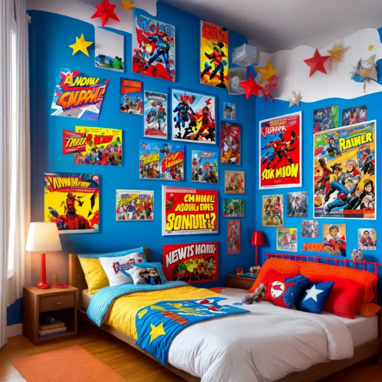 Camas com Temas para Adolescentes: De Super-heróis a Estrelas do Pop