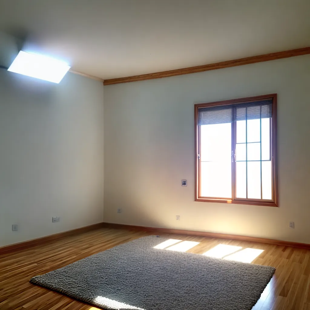 sala estar iluminada leveza tranquilidade