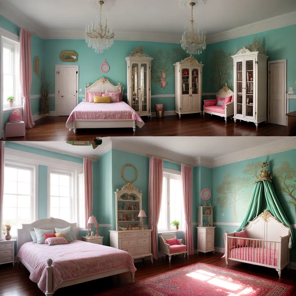 quarto infantil castelo imaginativo