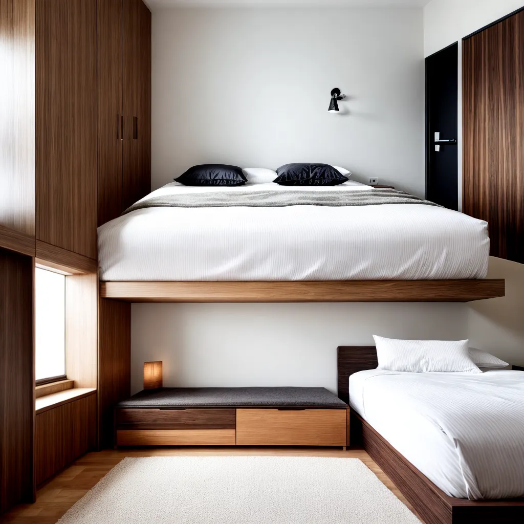 cama madeira moderna decoracao aconchegante