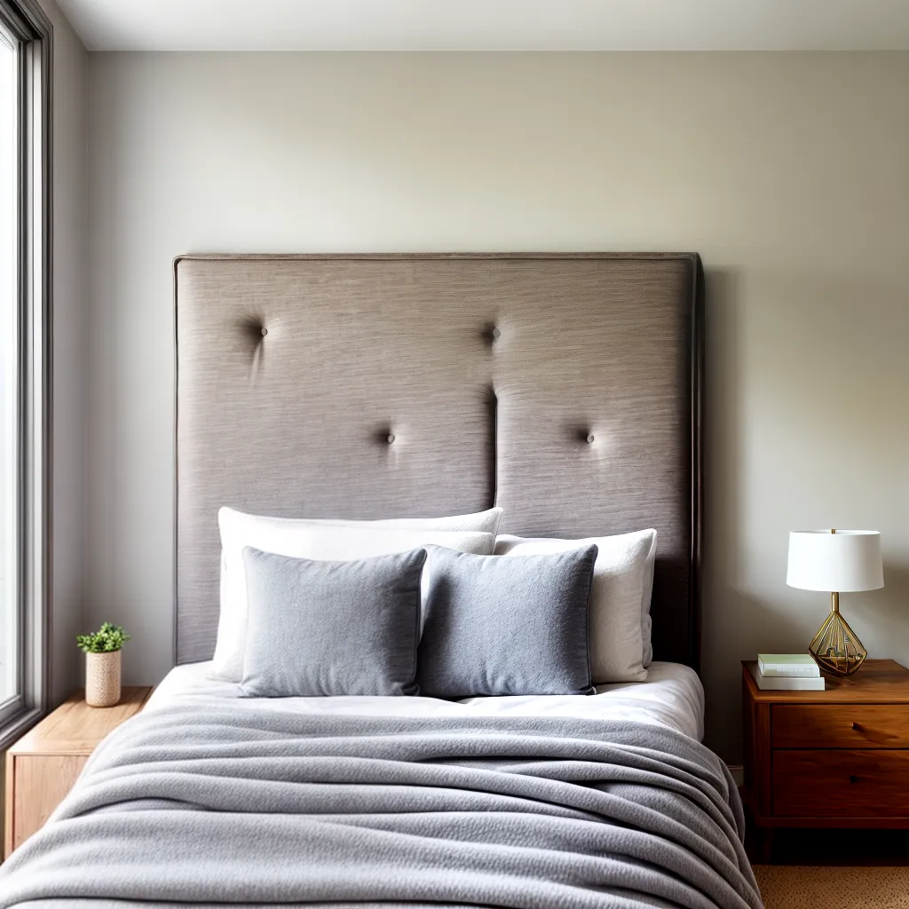 quarto aconchegante cabeceira elegante 2