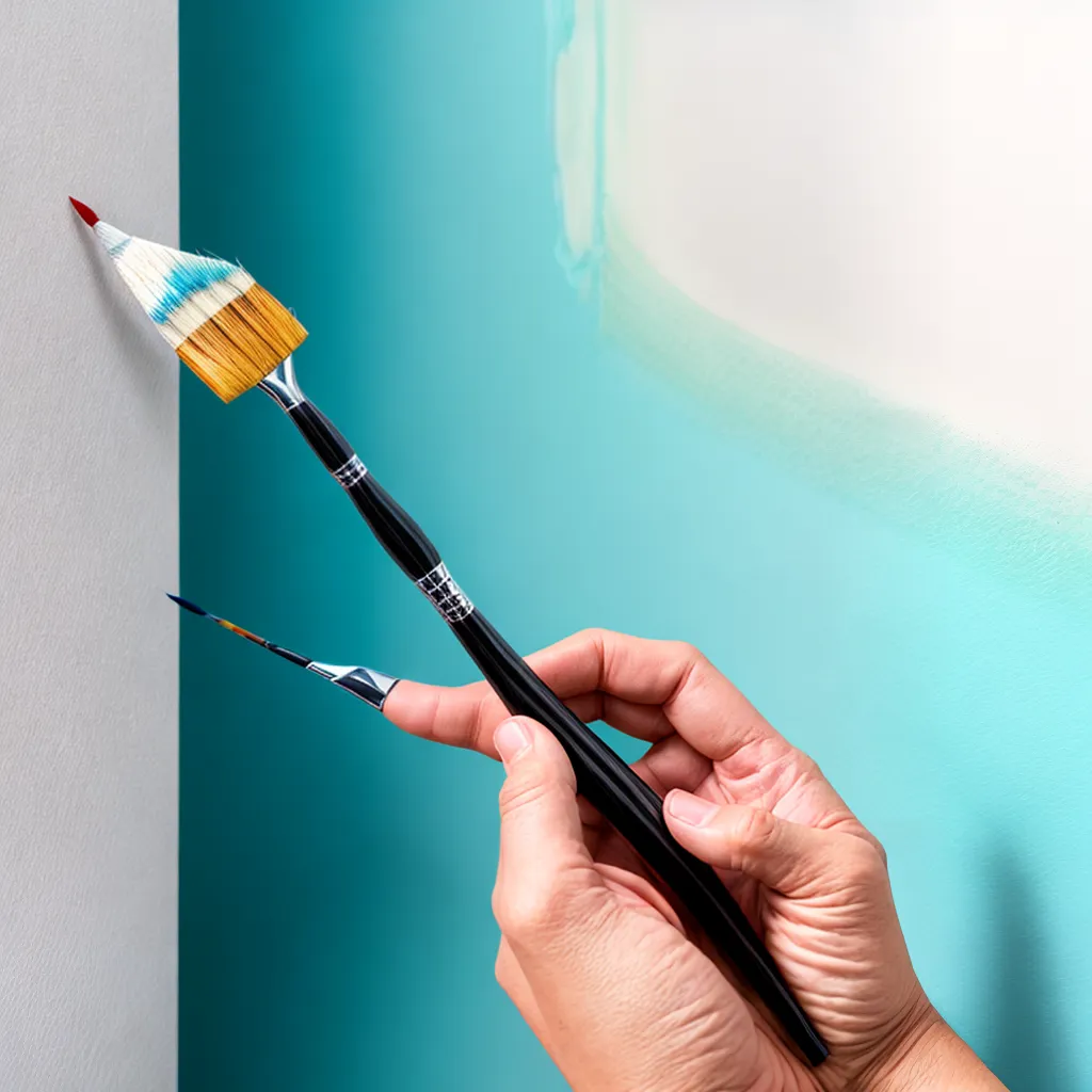 pintura acrilica gesso maos