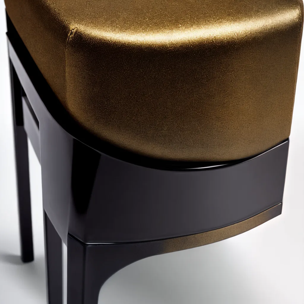 pintura metal cadeira elegante
