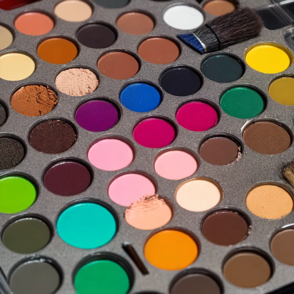 paleta artista cores oleo pincel retrato