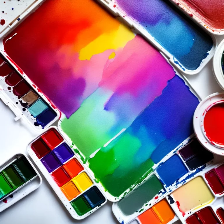 Qual tinta usar para pintura em aquarela